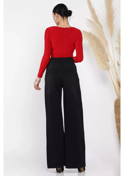 Kadın Palazzo Jean Kot Pantolon P-00014813 modelleri