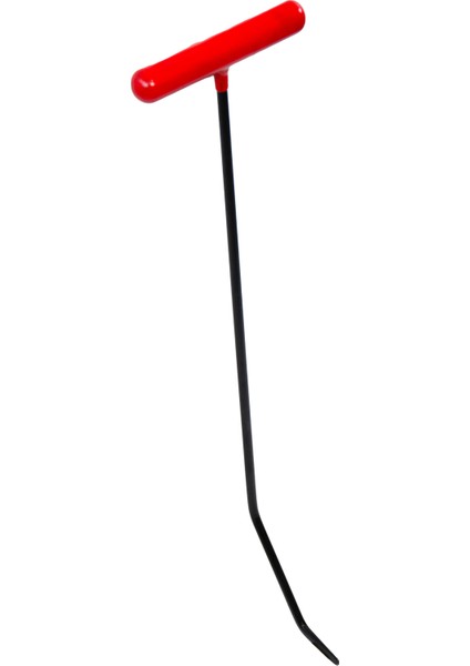 60 cm 8 mm Çap Çift Kıvrımlı Yassı Uçlu Boyasız Göçük Düzeltme Çubuğu - S4-05, Pdr Çubuk