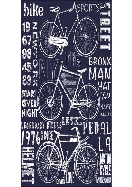 Vintage Bisikletler Ev Dekorasyon Tablo Mini Retro Ahşap Poster