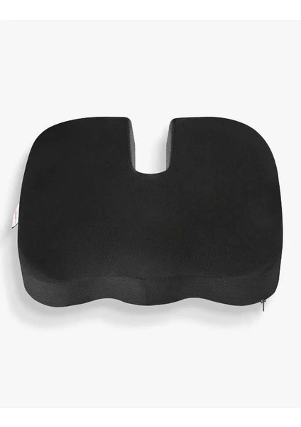 Ortopedik Oturma Minderi Hemeroid Kuyruk Sokumu Coccyx Oturma Minderi Visco Minder Siyah