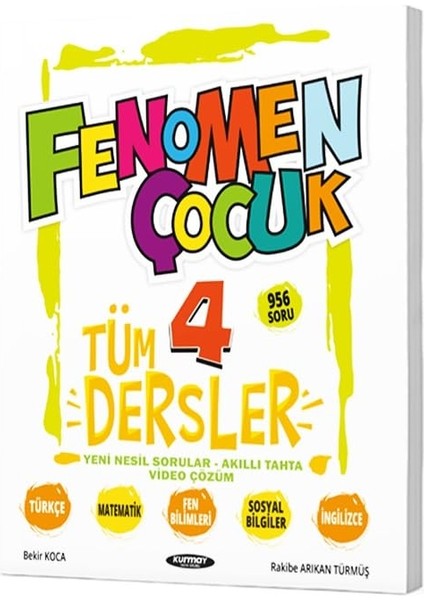 Fenomen 4. Sınıf Tüm Dersler Soru Bankası