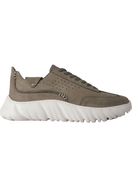 Marcomen 21337 Hakı Sneaker Derı Ayakkabı
