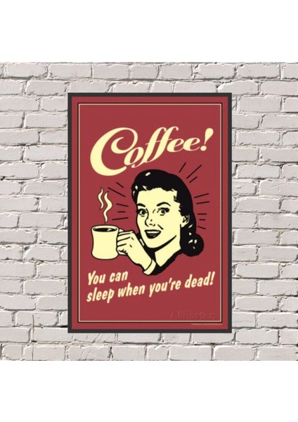 Coffee 20X30 Uv Baskılı Tablo
