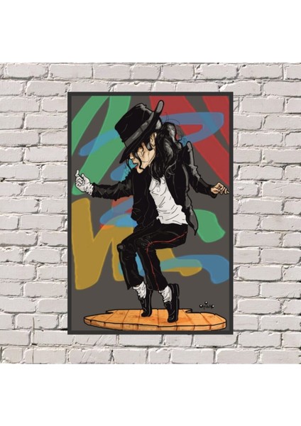 Michael Jackson 20X30 Uv Baskılı Tablo