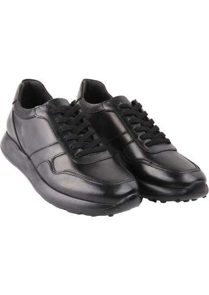 20395 Sıyah-Antık Sneaker Derı Ayakkabı modelleri