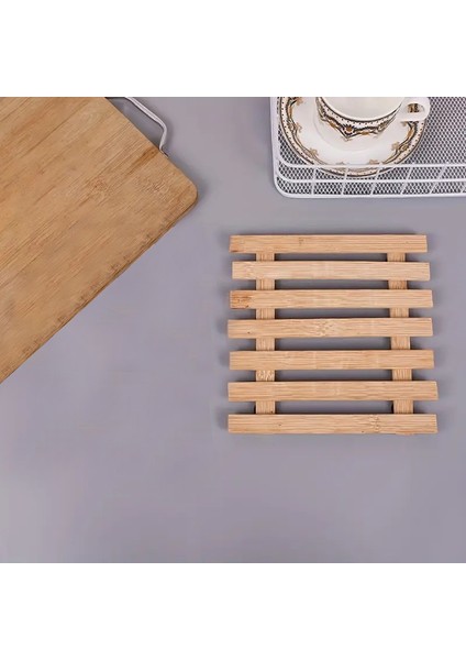 Bambu Ahşap Palet Desenli Nihale, Çaydanlık Altlığı, Tencere ve Tava Altlığı fiyatları