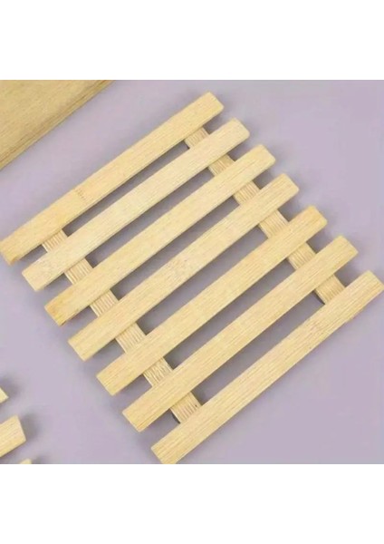 Bambu Ahşap Palet Desenli Nihale, Çaydanlık Altlığı, Tencere ve Tava Altlığı modelleri