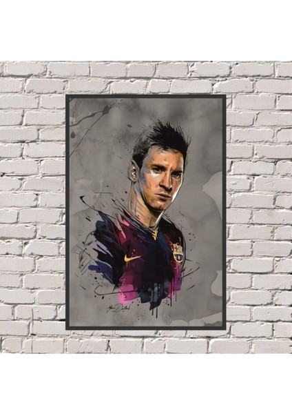 Lionel Messi 20X30 Uv Baskılı Tablo