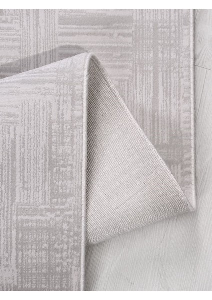 Vilnius VY01 Gri Akrilik Yapışmaz Salon Antre Mutfak Yatak Odası Halı Yolluk modelleri