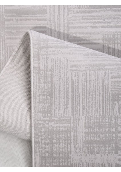 Vilnius VY01 Gri Akrilik Yapışmaz Salon Antre Mutfak Yatak Odası Halı Yolluk fırsatları