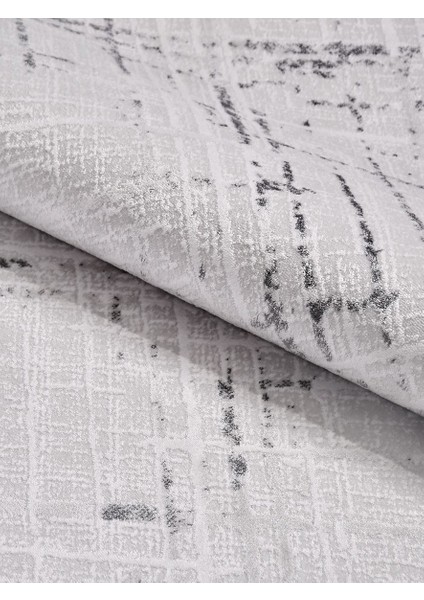 Vilnius VY01 Gri Akrilik Yapışmaz Salon Antre Mutfak Yatak Odası Halı Yolluk fiyatları