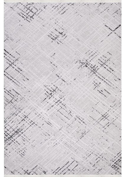 Vilnius VY01 Gri Akrilik Yapışmaz Salon Antre Mutfak Yatak Odası Halı Yolluk indirimleri