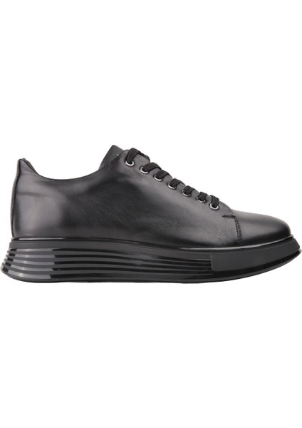 21032 Beyaz Sneaker Derı Ayakkabı