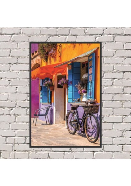 Turuncu Dekoratif 20X30 Uv Baskılı Tablo