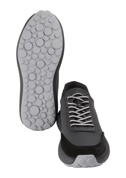 Marcomen 21257 Sıyah-Suet Sneaker Derı Ayakkabı fırsatları