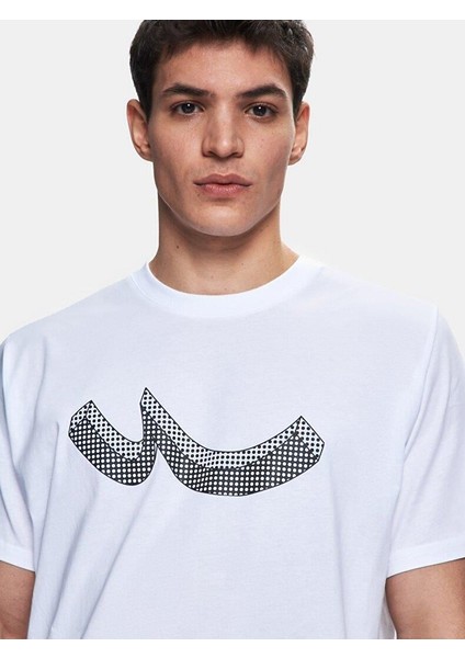 Ladasa Erkek Sıfır Yaka Kısa Kol T-Shirt 1225841836089
