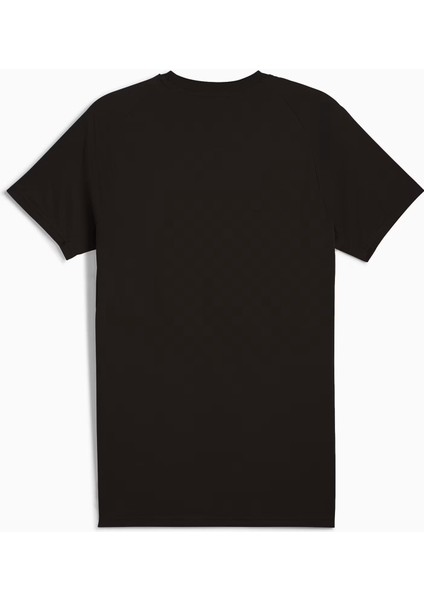 EVOSTRIPE Tee Siyah Erkek Kısa Kol T-Shirt