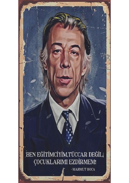 Türk Sineması Yeşilçam Özel Kolleksiyonu Tasarım Ahşap Poster