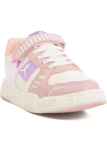 King Kısa F Pudra Çocuk Spor Ayakkabı Çocuk Sneaker