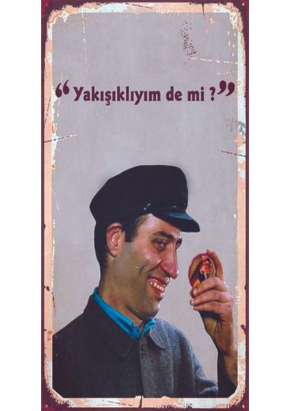 Türk Sineması Yeşilçam Özel Kolleksiyonu Tasarım Ahşap Poster