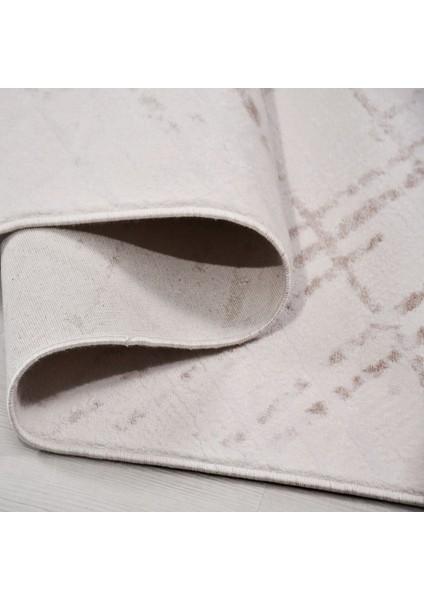 Vilnius VY01 Gri Akrilik Yapışmaz Salon Antre Mutfak Yatak Odası Halı Yolluk