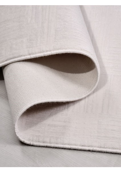 Vilnius VY01 Gri Akrilik Yapışmaz Salon Antre Mutfak Yatak Odası Halı Yolluk