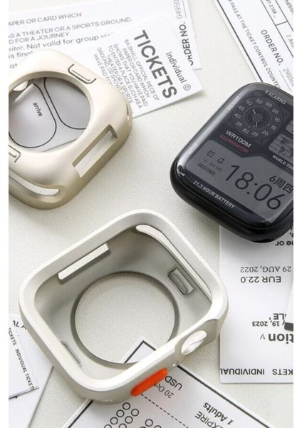 Apple Watch Uyumlu S10(46MM) Kılıf Kasa Koruyucu 360 Tpu fiyatları
