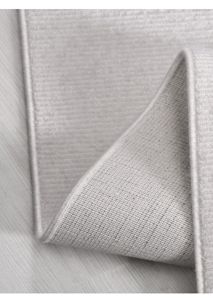 Vilnius VY01 Gri Akrilik Yapışmaz Salon Antre Mutfak Yatak Odası Halı Yolluk modelleri