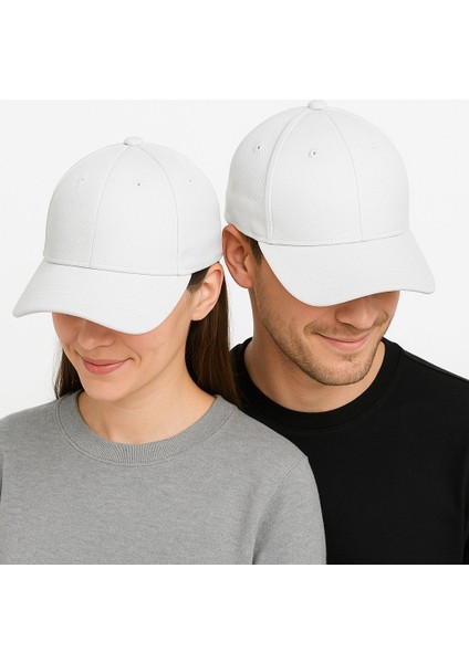 2’li Unisex Spor Şapka Seti - Kadın Erkek Ayarlanabilir Günlük Yazlık Şapka