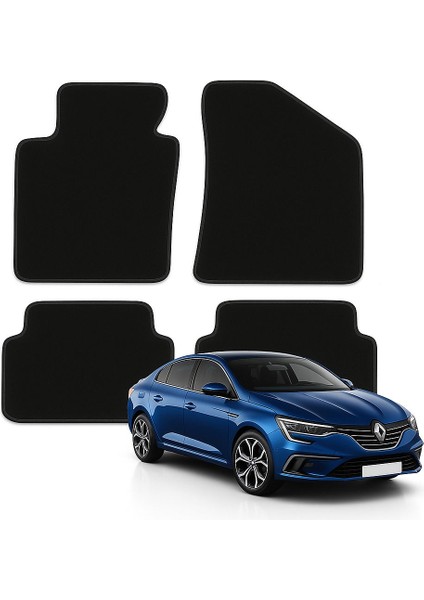 Renault Megane 4 Tam Uyumlu Lüx Oto Halı Paspas