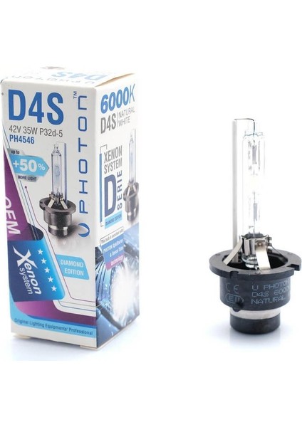 Lexus GS430 2005-2008 Photon D4S Xenon 6000 Kelvin %50 Fazla Işık 1 Adet
