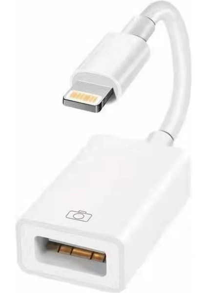 Apr23 Iphone Otg 3in1 - Beyaz Mrayd