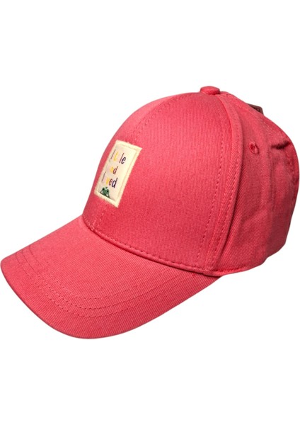 Kitti 4-8 Yaş Kız Çocuk Pembe Renk Desenli Yazlık Şapka fiyatları