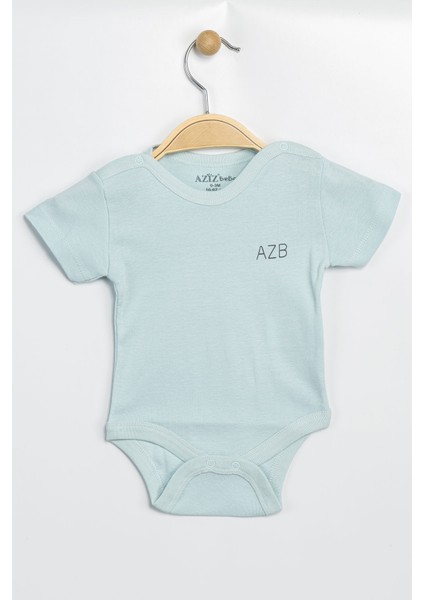 Erkek Kız Bebek Çıtçıtlı % 100 Pamuk Body & Zıbın