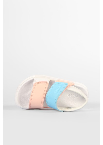 321.23Y.252 Beyaz Pembe Çocuk Sandalet