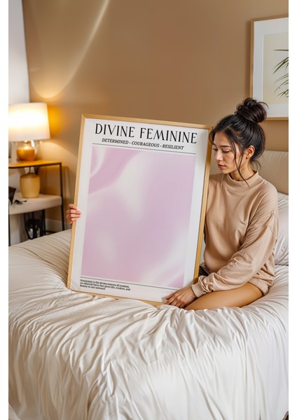 Aura Serisi Ahşap Çerçeveli Poster, Tablo NO:131 modelleri