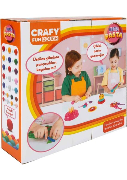 Crafy Nefis Pasta Oyun Hamur Seti 17 Parça 200 Gr. fiyatları