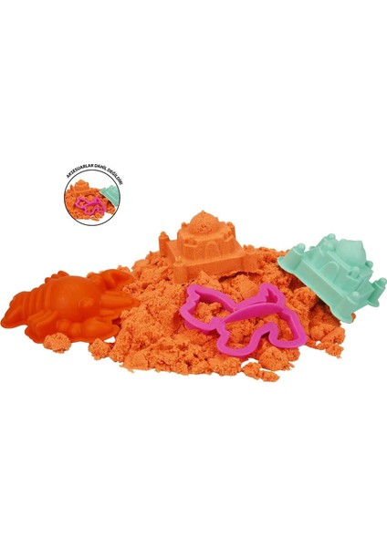 Fun Dough Kinetik Kum 1000 G Turuncu