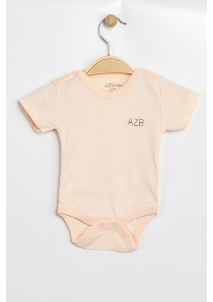 Erkek Kız Bebek Çıtçıtlı % 100 Pamuk Body & Zıbın