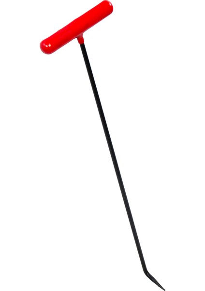 60 cm 8 mm Çap Tek Kıvrımlı Sivri Uçlu Boyasız Göçük Düzeltme Çubuğu - S4-04, Pdr Çubuk