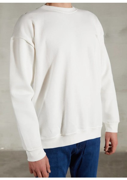 John Borners Nakışlı Üç Iplik Şardonlu Sweat