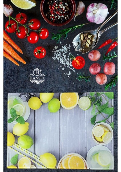 Cam Kesme Tahtası ve Sunum Tablası Kırılmaz Çizilmez Kaymaz 35CM x 25CM fiyatları