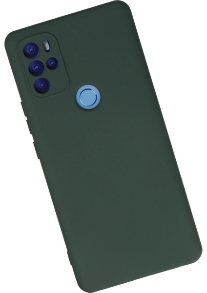 General Mobile Gm 21 Pro Kılıf Nano Içi Kadife Silikon - Koyu Yeşil Mrayd