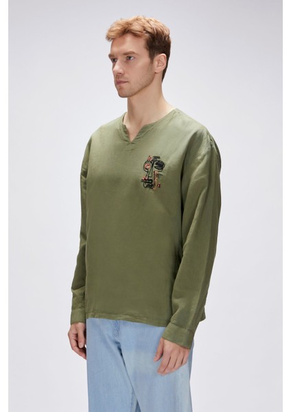 Loyd Haki Erkek Gömlek fiyatları