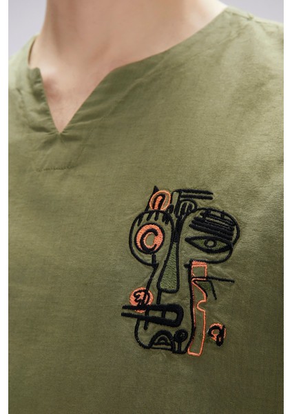 Loyd Haki Erkek Gömlek fırsatları