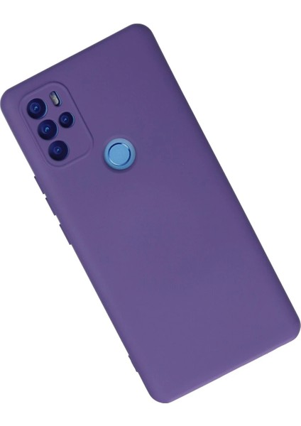 General Mobile Gm 21 Pro Kılıf Nano Içi Kadife Silikon - Mor Mrayd