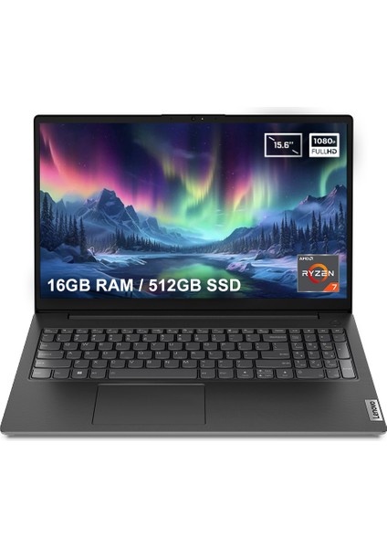 V15 G4 82YY0012TRV1 Amd Ryzen 7-7730U 16GB Ddr4 512GB SSD 15.6 Inç Full Hd Tn Freedos Taşınabilir Bilgisayar