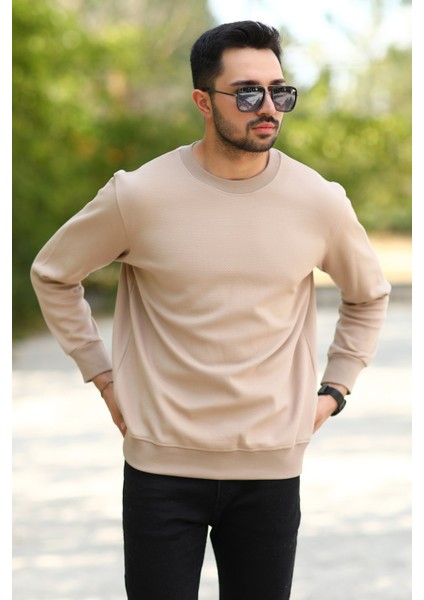 Jb Erkek Vizon O Yaka Laking Pike Pamuklu Sweat - 5453 fiyatları