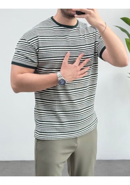 Erkek Örme Regular Rahat Kesim Nefes Alan Terletme Yapmaz Yeni Sezon T-Shirt modelleri