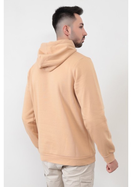 Kum Erkek Lets Talking Oversize Kanguru Cepli Kapüşonlu Sweatshirt modelleri